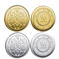 co51 steem crypto souvenir coin digital currency gold plated commemorative crypto coin cryptocurrency collectible business gifts