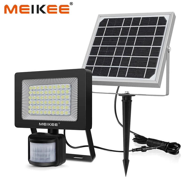 60 Светодиодный s светильник на солнечной батарее с датчиком движения уличный