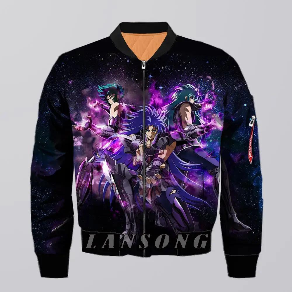 

LIASOSO Japanese Anime Thicken To Keep Warm In Winter3d Clothes Men Women Zipper Jacket Products Direct Sales Harajuku