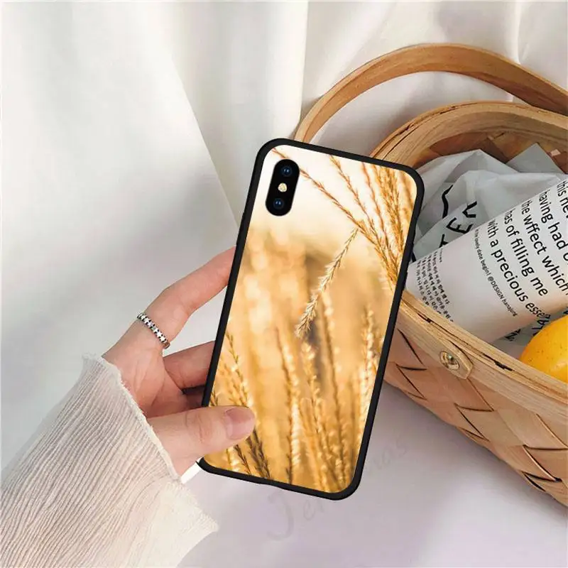 

Raw material for bread wheat fashion Phone Case for iPhone 11 12 pro XS MAX 8 7 6 6S Plus X 5S SE 2020 XR