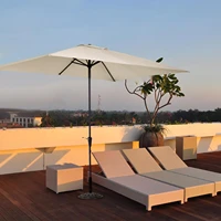 2x3m garden outdoor paraso beach umbrella table parasol umbrella clothes for patio pool outdoor without stand