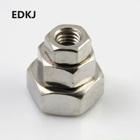 10pcslot metric thread din934 m2 m2 5 m3 m4 m5 304 stainless steel hex nuts