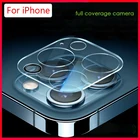 Защита экрана камеры для iPhone 13 12 11 Mini Pro Max объектив из закаленного стекла полная защита