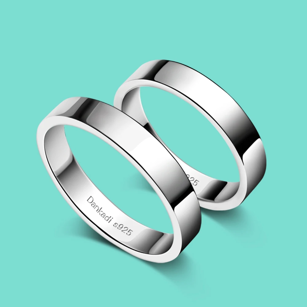 Новая пара Популярные Серебряные ювелирные изделия кольцо 925 пробы серебро