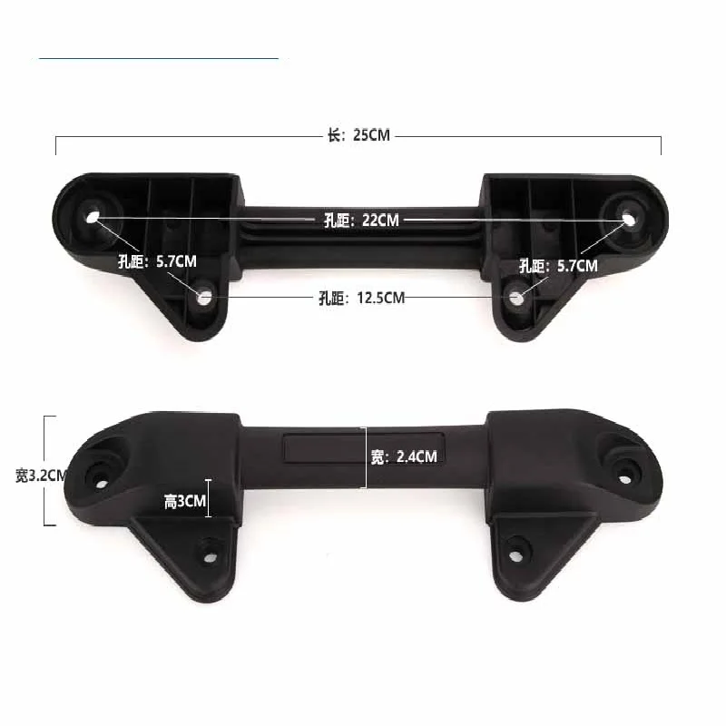 Универсальные запасные части для чемодана гвозди ног аксессуары передних