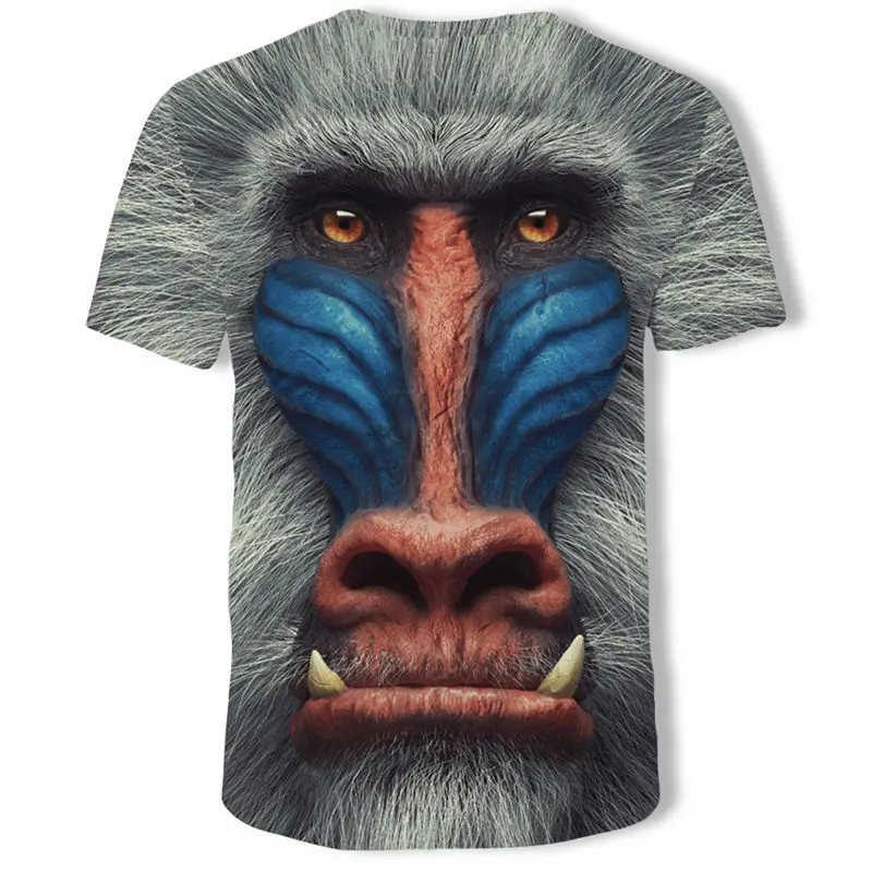 

Cool T-shirt Men/Women 3d Tshirt Print Lizard/ frog/tiger/lion Short Sleeve Summer Tops Tees Fashion T shirt Fashion clothing