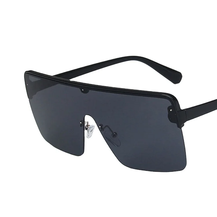 

Rimless Square Sunglasses Women Oversized Luxury Brand Mirror Pink Shades Sunglasses Men Trend Female Eyewear Glasses Oculos
