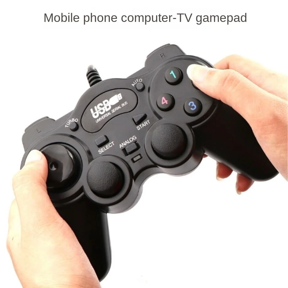 

TV mobile phone computer game handle Android system USB vibration game console handle drive free