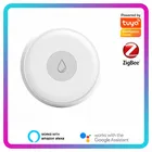Датчик утечки воды Tuya ZigBee Gateway, детектор утечки воды, управление через приложение