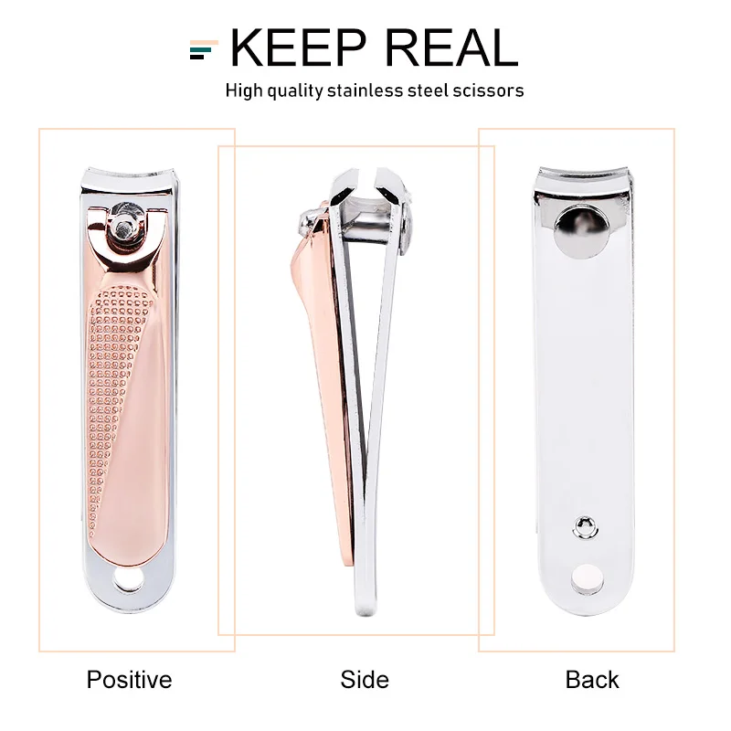 Кусачки для ногтей из нержавеющей стали омертвевшая кожа ноготь маникюра резак