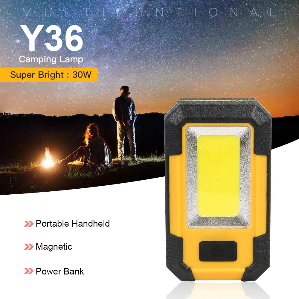 Светодиодный портативный Рабочий светильник 30 Вт супер яркий светодиодный