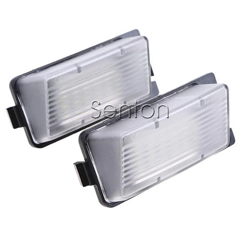 1 пара Автомобильный светодиодный номерной знак светильник дневные ходовые огни