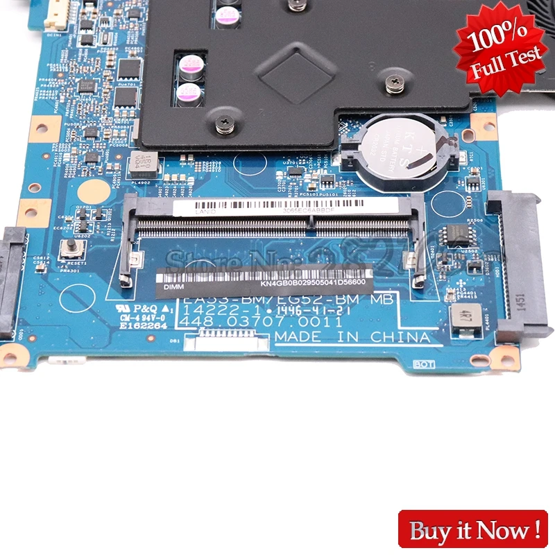NOKOTION NBMRW11003 NB.MRW11.003 laptop For Acer aspire ES1-512 448.03703.0011 EA53-BM EG52-BM MB 14222-1 Mainboard | Компьютеры и