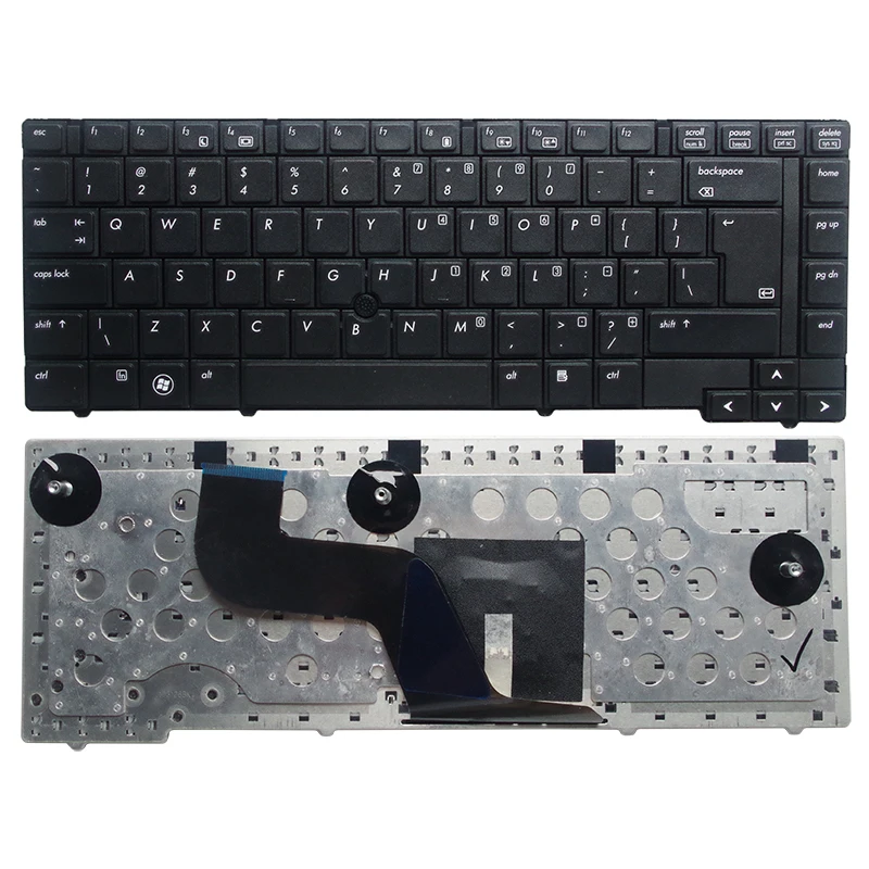 QH английская клавиатура для ноутбука HP 8440P 8440W 8440 US черная новая | Компьютеры и