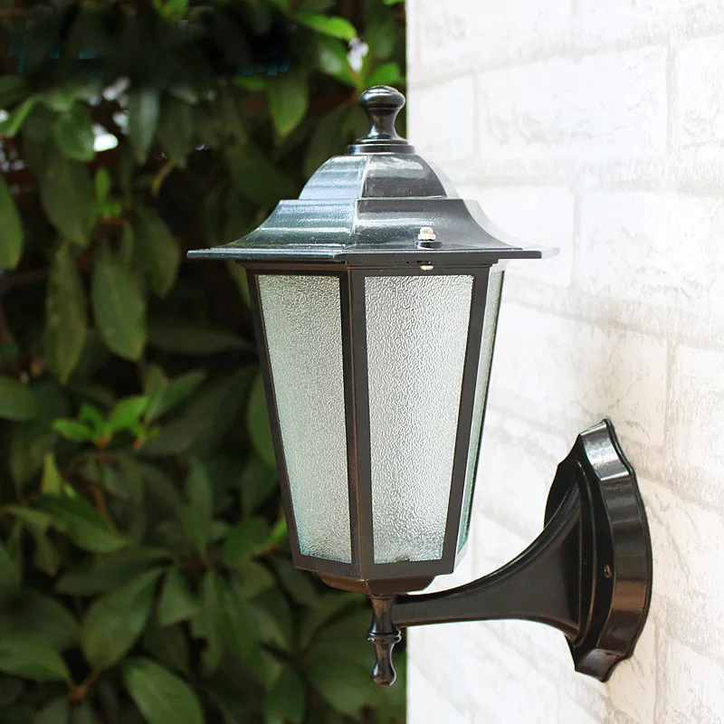 Светодиодная настенная уличная лампа винтажный водонепроницаемый светильник