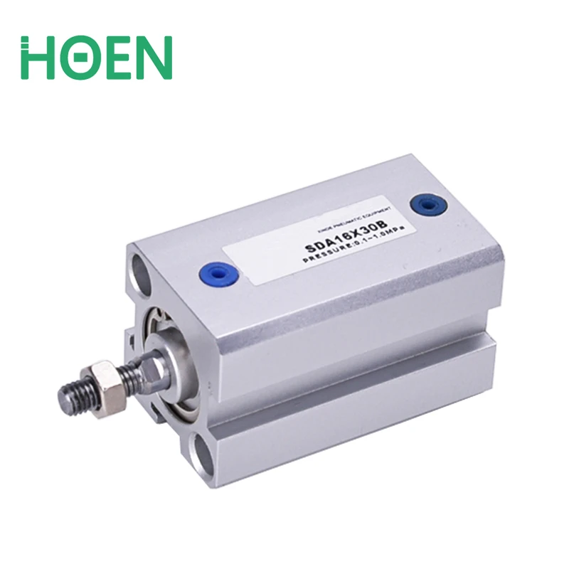 SDA40-30 SDA серии 1/8 &quotпорт 40 мм диаметр 30 Ход Пневматический Компактный воздушный