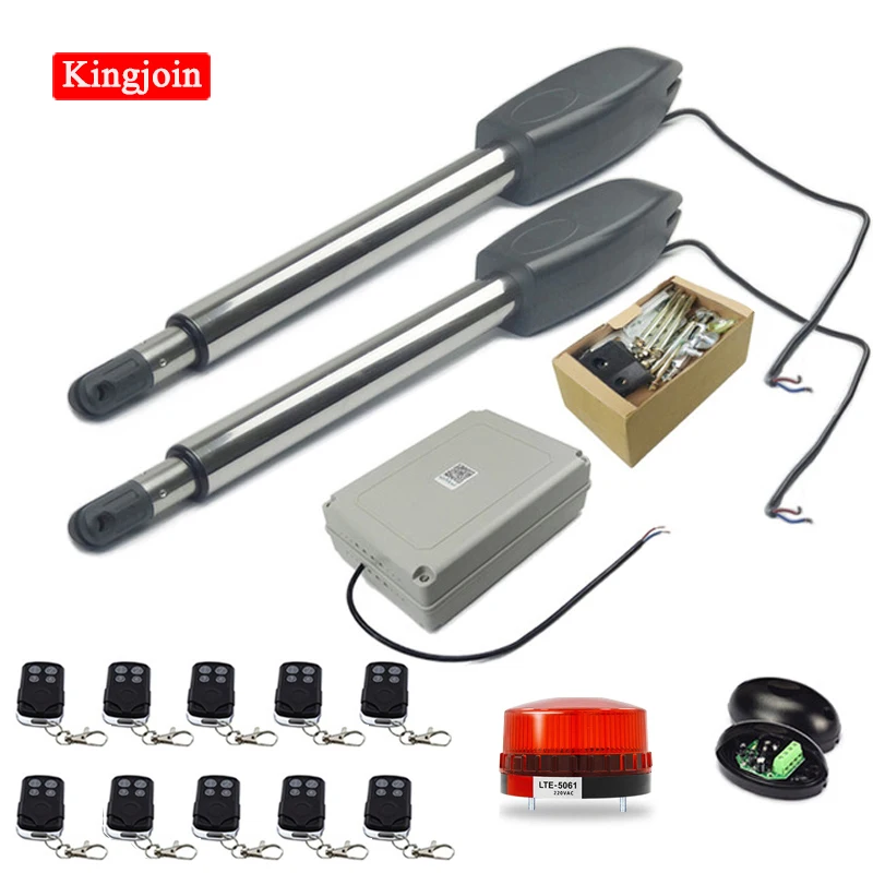 KINGJOIN умный дом автоматический Открыватель поворотной двери комплект с двойным