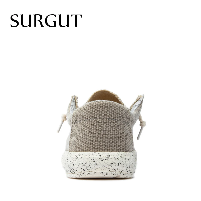 Мужские парусиновые туфли SURGUT темно-синие повседневные для вождения мягкие