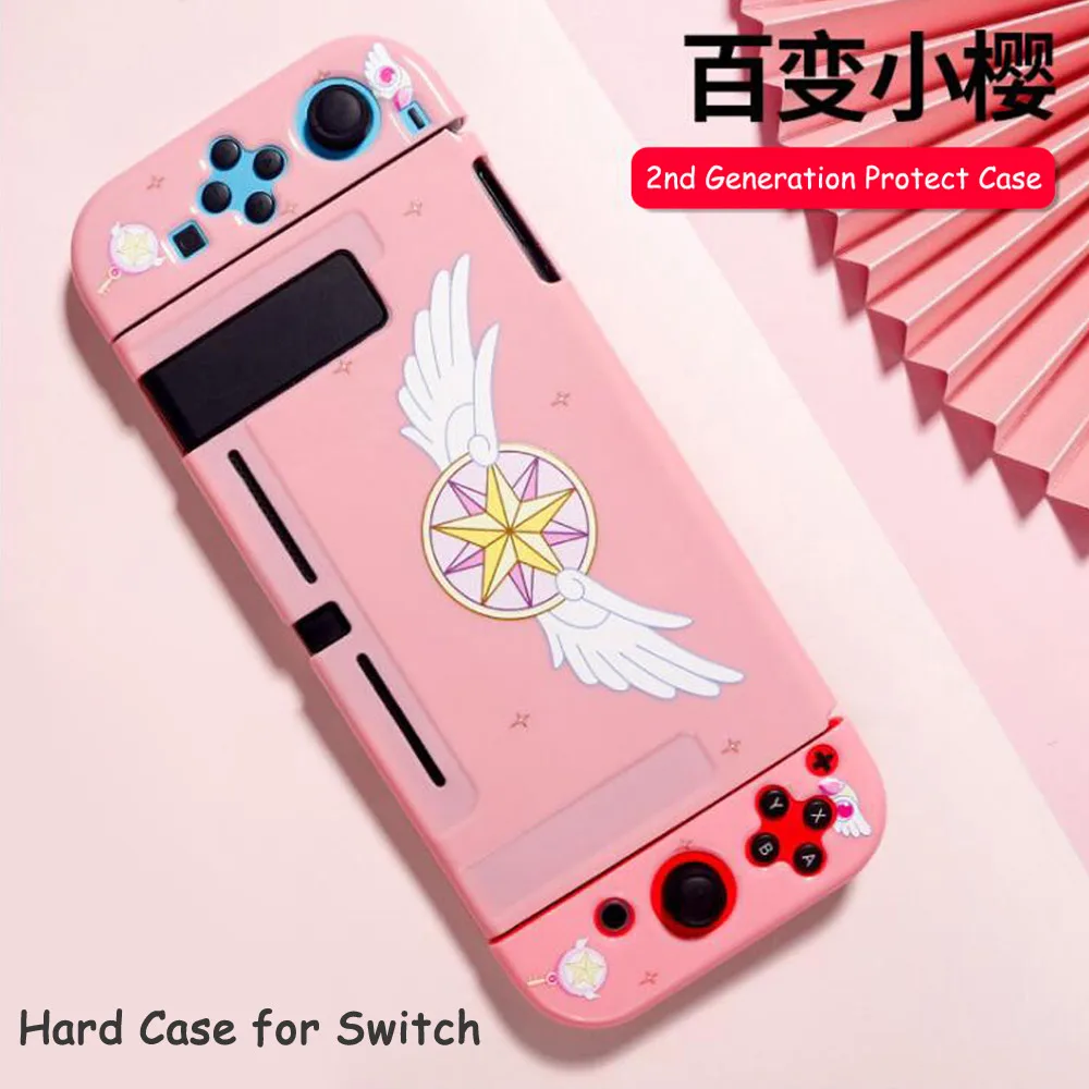 

Чехол Nitendo для Nintendo Switch, Жесткий Чехол розового цвета для Nintendo Switch Game Accessories