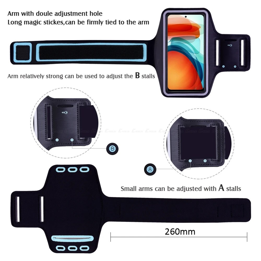 Фитнес браслет для бега и занятий спортом XiaoMi Redmi Note 10S 10 9 Power 9T 9S 8T 8 7 Pro Max Prime Plus