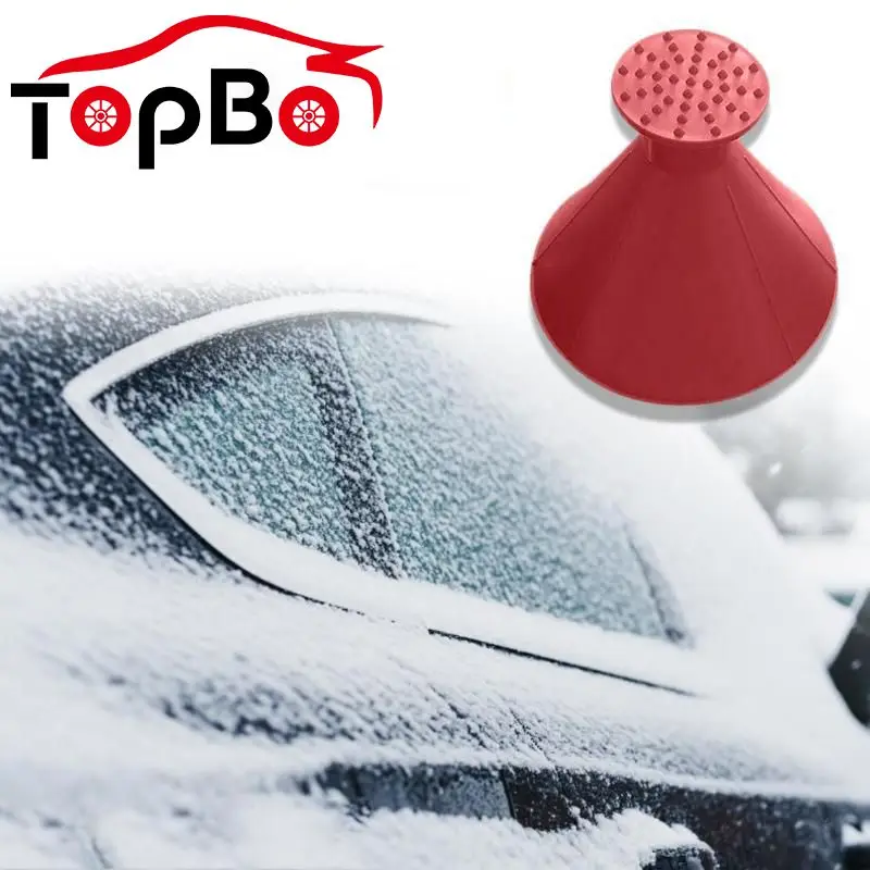 

Auto Window Windshield Cone Deicing Cone Ice Scraper Snow Shovels Car Snow Remover Oil Funnel Shovel Window Scrapers Magic