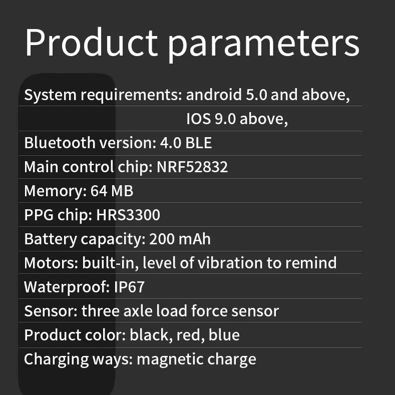 Смарт-часы Q1 для мужчин и женщин кровяное давление кислород монитор сердечного