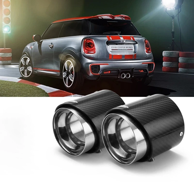 Наконечник украшения выхлопной глушитель на головку для MINI COOPER F54 F55 F56 F60 R55 R56 R60
