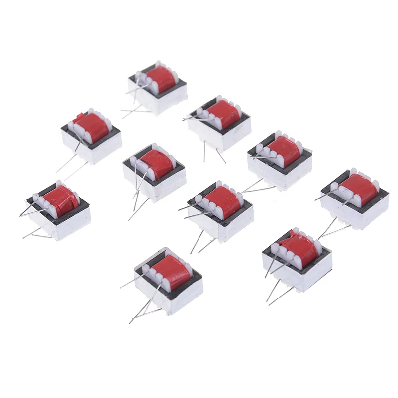 

10pcs High Qulity Double-wire Winding Audio Transformers 600:600 Ohm Europe 1:1 EI14 Isolation Transformer