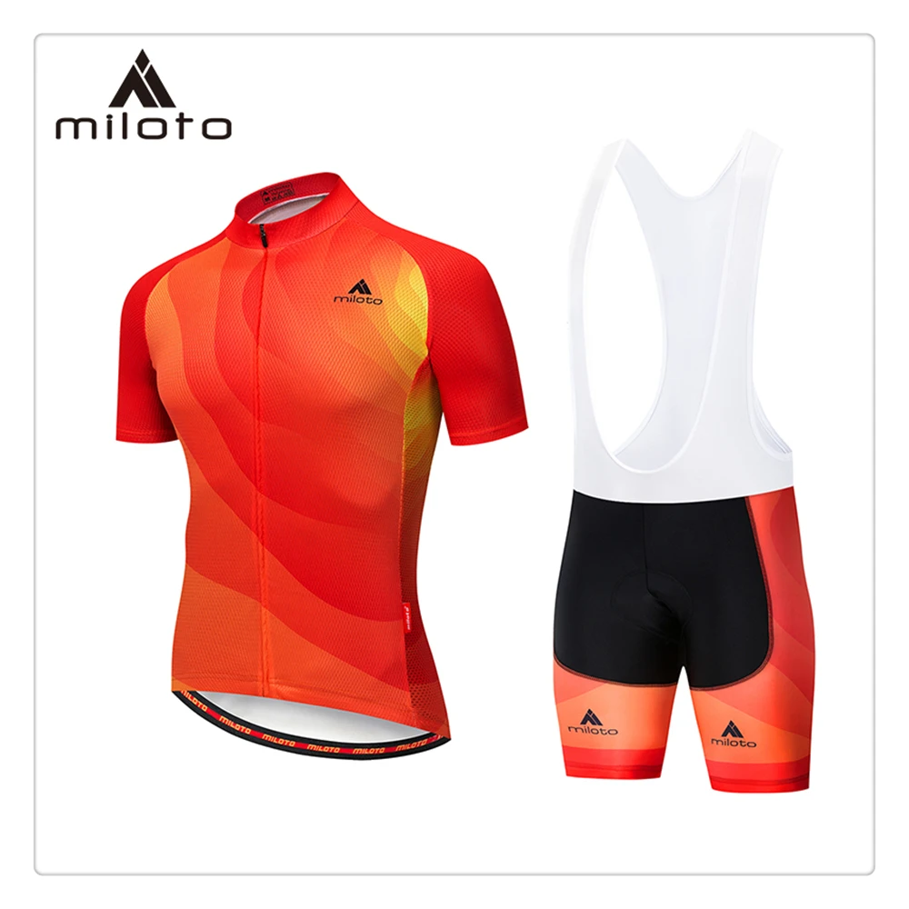 Велосипедные комплекты мужская летняя велосипедная Джерси из полиэстера