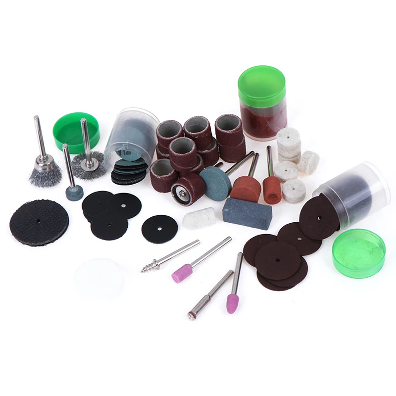 105 шт Мини электрическая дрель шлифовальный станок роторный инструмент