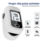 Бытовой цифровой Пульсоксиметр на кончик пальца, измеритель насыщения крови кислородом, SPO2 PR монитор, забота о здоровье