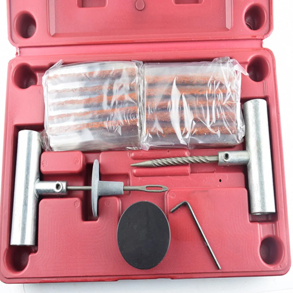 Набор для ремонта шин 35 шт. универсальный фиксации проколов и штепсельной вилки