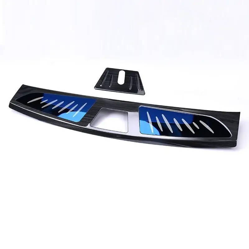 Авто Automovil багажник задние панели ножная педаль решетка внешняя наклейка полоса