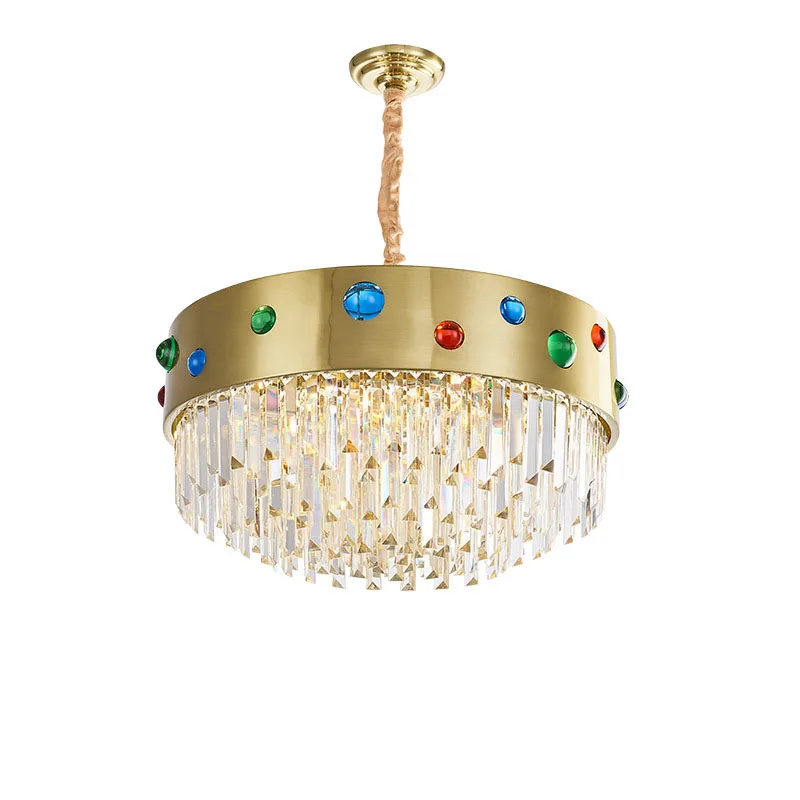 Современный хрустальный светильник для люстры роскошный современный подвесной