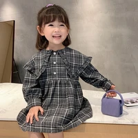 charming kids dress spring summer baby girls warm tops bottoming children clothes special occasion long sleeve high quality