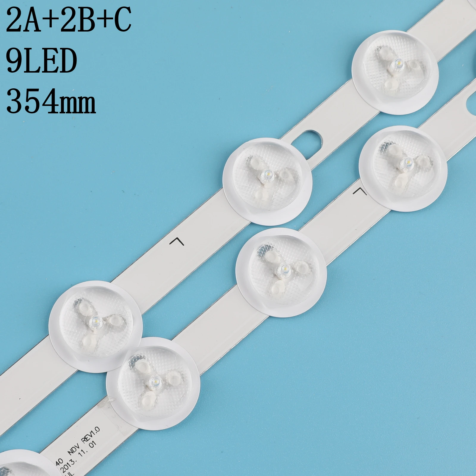 Светодиодная лента для 40 &quotNDV REV1 TOSHIBA 40L3433DG 39PF3025D 40L3453DB 40L1333DB P40LED13 VES390UNDC-01 VES400UNDS-02
