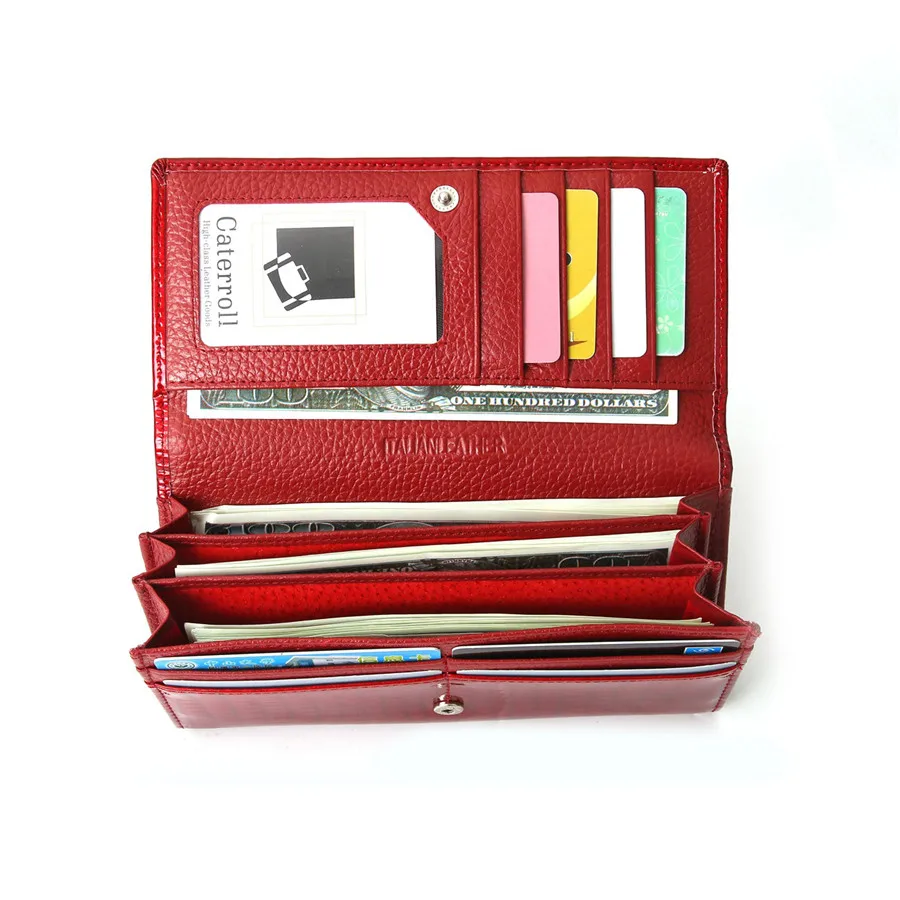 Женские кошельки из натуральной кожи роскошный брендовый женский клатч кошелек