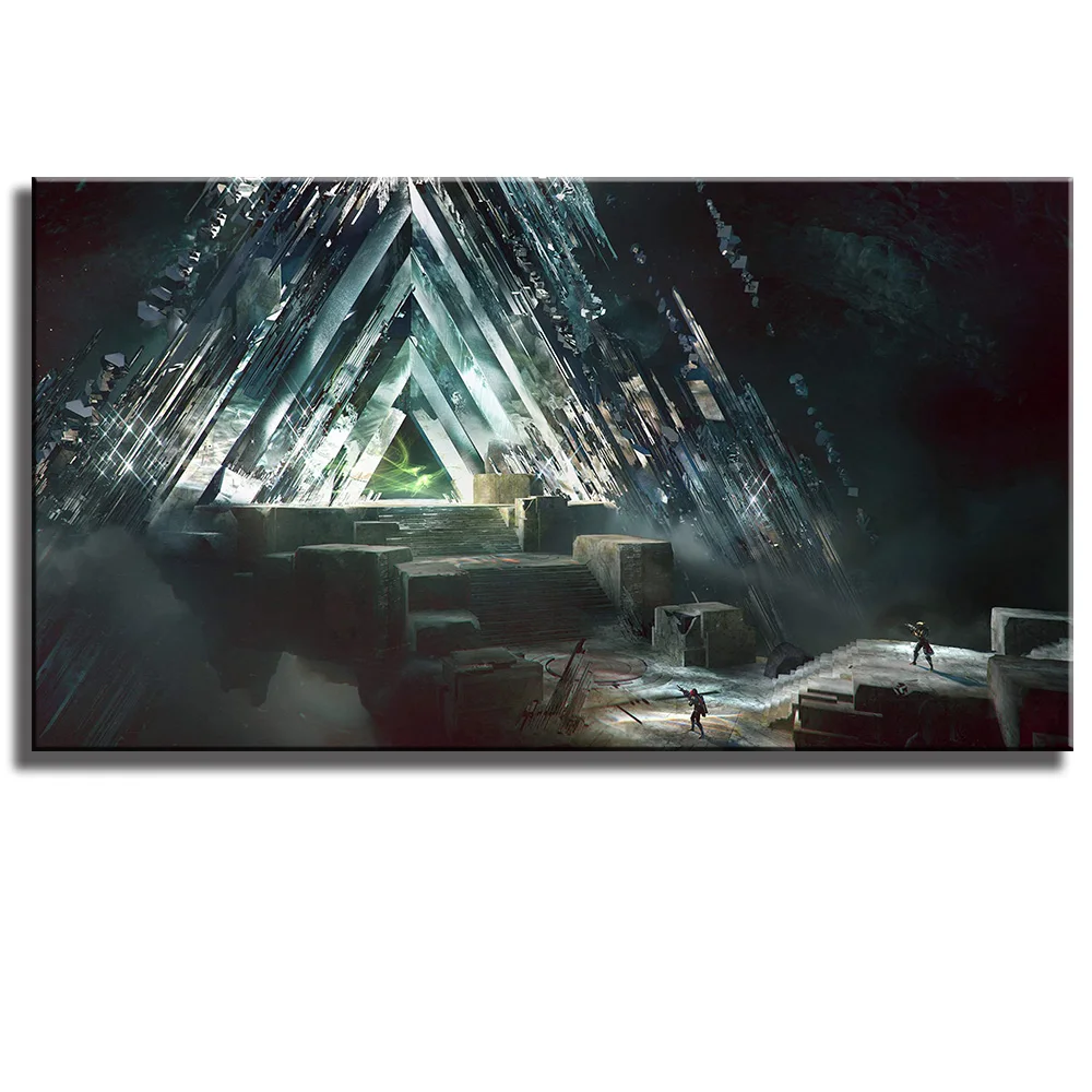 Картина на холсте для видеоигр Destiny 2 108*60 см 90*50 70*40 см|Рисование и каллиграфия| |