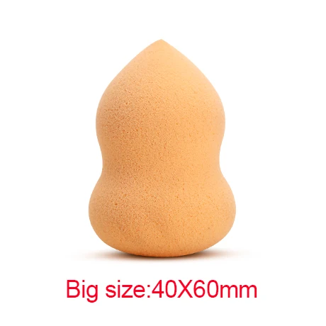 Large Orange Cocute beauty губка для макияжа пудра пуховка гладкая основа для Макияжа Губки для леди Макияж Губка Высокое качество косметическая пуховка цвета инструмент - Цвет: Large Orange