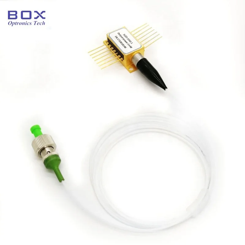 

1550nm SLED fiber coupled laser with 1mW and FC/APC connector