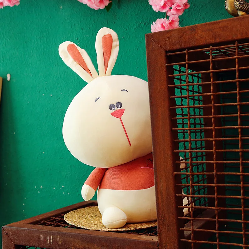 

35/50CM New Cute Rabbit Plush Toy Stuffed Soft Cartoon Animal Bunny Pillow Christmas Gift For Kids Girl Kawaii Valentine Present