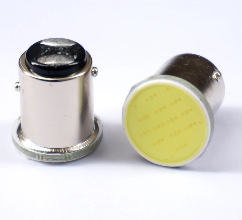 1157 BAY15D White 100x1156 BA15S P21W 1157 BAY15D Автомобильные фары белого цвета COB 12 чипов Автомобильные светодиодные лампы задние поворотные сигнальные лампы DC 12V - Испускаемый цвет: 1157 BAY15D White