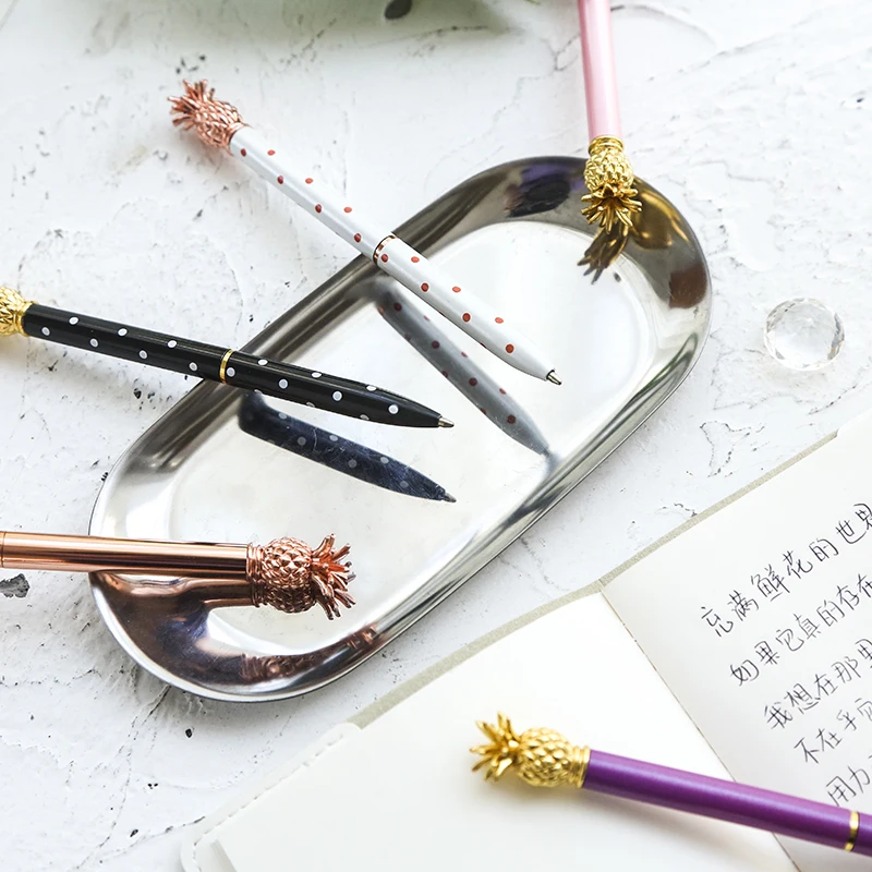 Металлическая шариковая ручка в форме ананаса 0 5 мм|Шариковые ручки| |