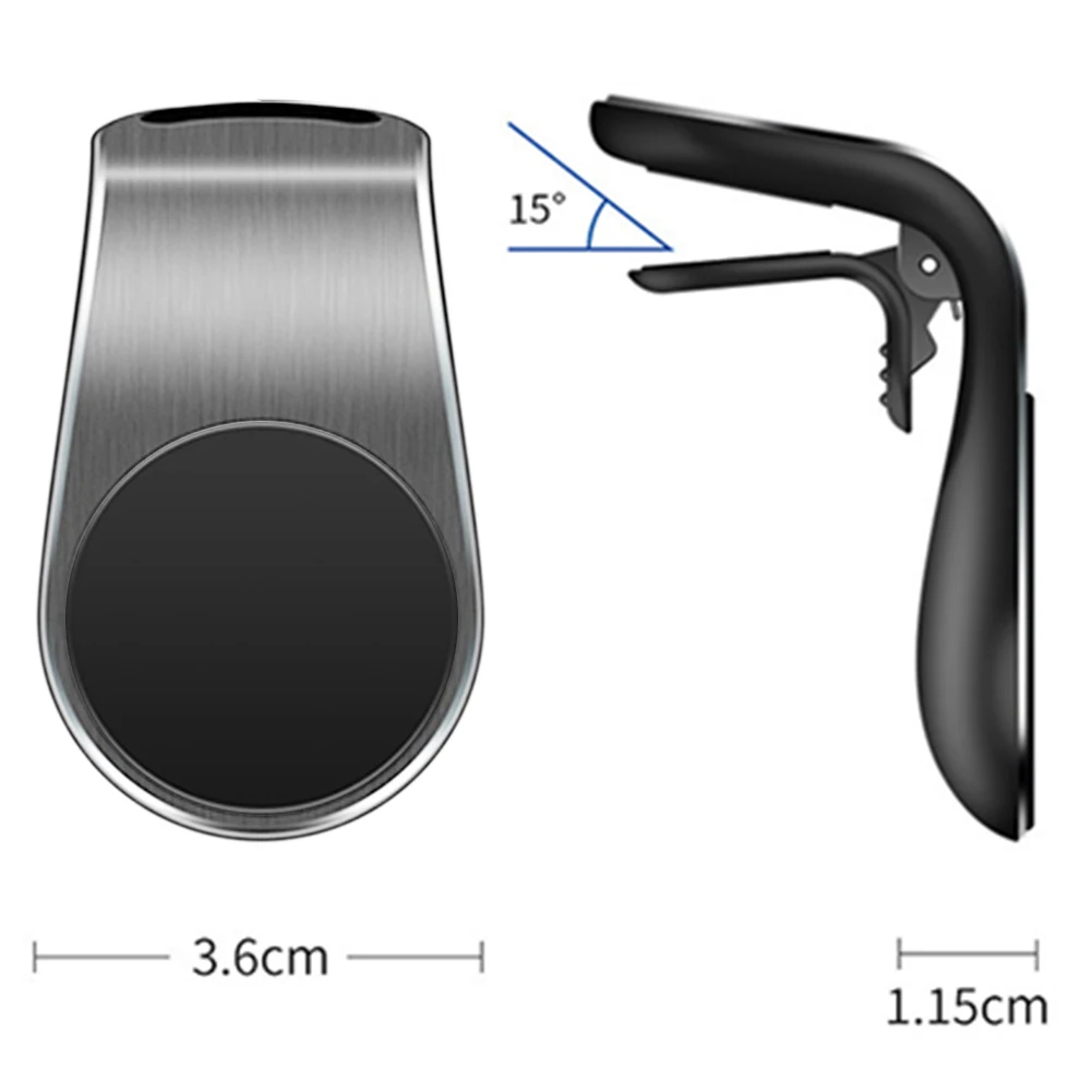 

Universal Car Phone Holder Strong Magnetic Aluminum Auto Air Vent Smartphone Mount Automobile Interior Decoration Parts