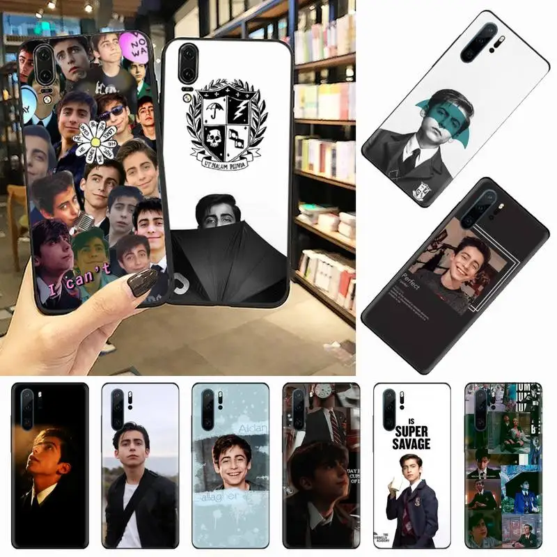 Aidan Gallagher Number Five art luxury design Phone Case shell For Huawei honor Mate P 10 20 30 40 Pro 10i 9 10 20 8 x Lite