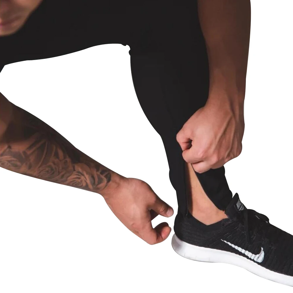 

2020 New Fashion Men Jogging Pants Fitness Trousers, Breathable Casual Elastic Waist Jogger Sweatpants with Pocket