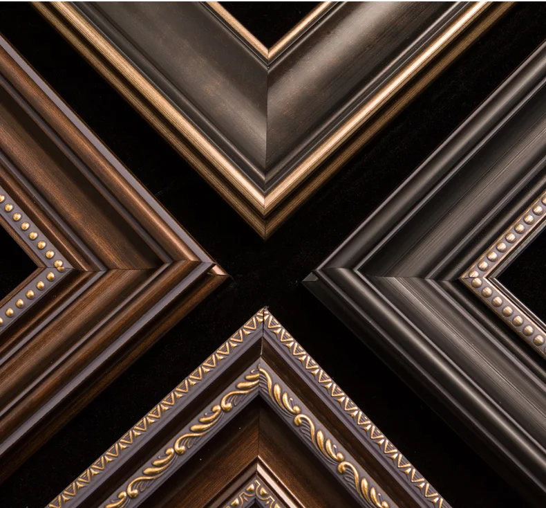 Винтажная Европейская фоторамка дисплей элегантный простой дизайн рамка для