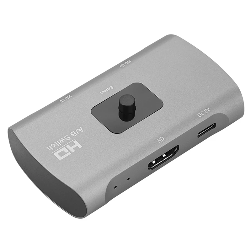 

HDMI-Compatible Switch 4K 60Hz, 2.0 Switcher Out Bi-Directional Splitter UHD 3D Compatible for Switch, Monitor