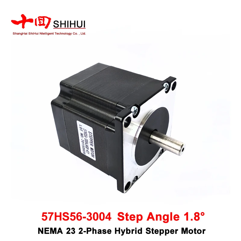 

NEMA23(57HS56)57 Hybrid Stepper DC Electric Motor 1.8Â° 56mm 1.2N.m Small Engraving Machine CNC Kit Motor Dedicated