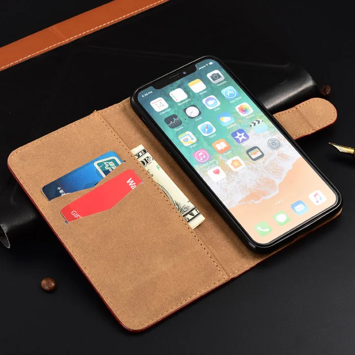 Чехол для Xiaomi Mi A1 A2 A3 8 Lite SE 5X 6X MiA2 мультяшный бумажник CC9 Note 10 Pro Redmi Y2 Y3 S2 S3 GO